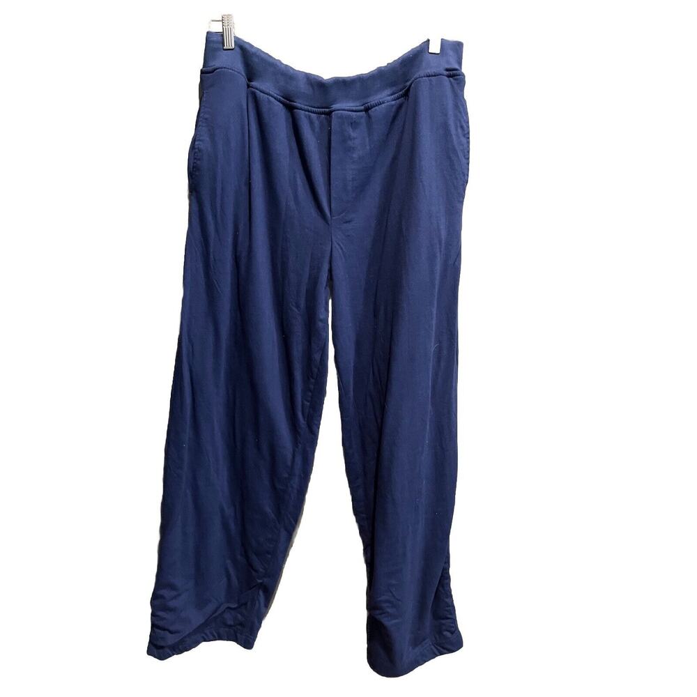 Dude Robe Blue Jersey Terry Men's Loungewear Sweatpants‎ Size XL